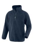 Result Genuine Recycled Kids Zip Neck Micro Fleece