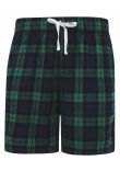 SF Clothing Tartan Lounge Shorts