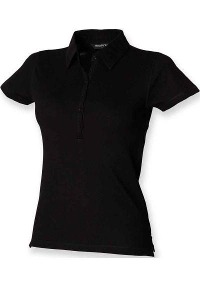SF Clothing Ladies Stretch Piqu Polo Shirt