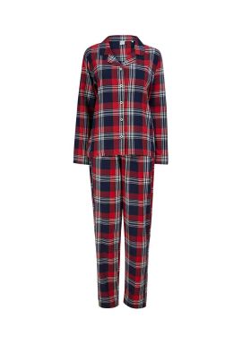 SF Clothing Ladies Tartan Lounge Set