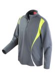 Spiro Unisex Zip Neck Trial Training Top