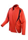 Spiro Unisex Zip Neck Trial Training Top