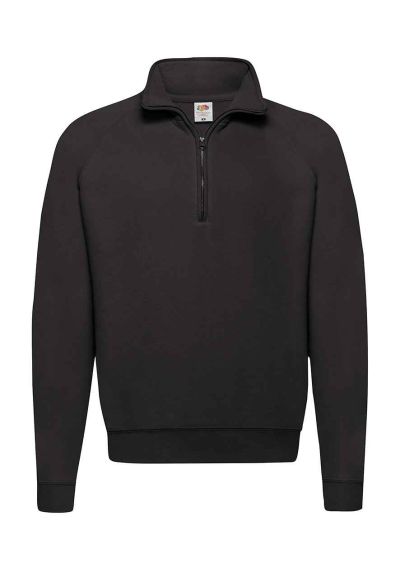 Fruit of the Loom Classic Zip Neck Sweatshirt