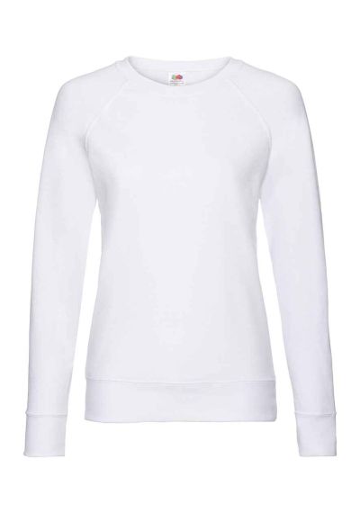 Fruit of the Loom Lady Fit Lightweight Raglan Sweatshirt