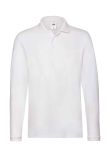 Fruit of the Loom Premium Long Sleeve Cotton Piqu Polo Shirt