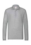 Fruit of the Loom Premium Long Sleeve Cotton Piqu Polo Shirt