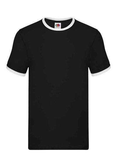 Fruit of the Loom Contrast Ringer T-Shirt