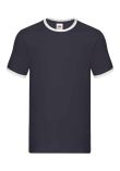 Fruit of the Loom Contrast Ringer T-Shirt
