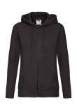 Fruit of the Loom Premium Lady Fit Zip Hooded Jacket