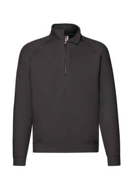Fruit of the Loom Premium Zip Neck Sweatshirt