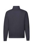 Fruit of the Loom Premium Zip Neck Sweatshirt