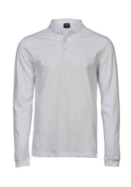 Tee Jays Luxury Stretch Long Sleeve Polo Shirt