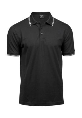 Tee Jays Luxury Stretch Tipped Polo Shirt