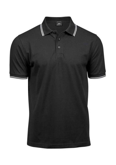 Tee Jays Luxury Stretch Tipped Polo Shirt
