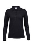 Tee Jays Ladies Luxury Stretch Long Sleeve Polo Shirt