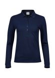 Tee Jays Ladies Luxury Stretch Long Sleeve Polo Shirt