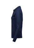 Tee Jays Ladies Luxury Stretch Long Sleeve Polo Shirt