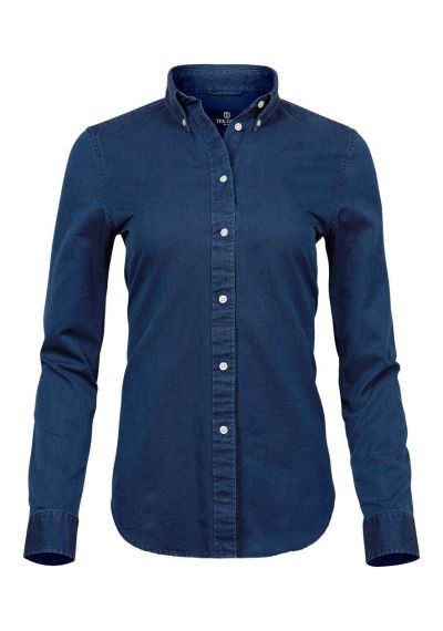 Tee Jays Ladies Long Sleeve Casual Twill Shirt