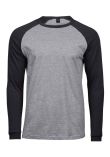 Tee Jays Long Sleeve Baseball T-Shirt