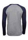 Tee Jays Long Sleeve Baseball T-Shirt
