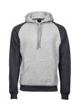 Tee Jays Two Tone Raglan Hooded Sweatshirt