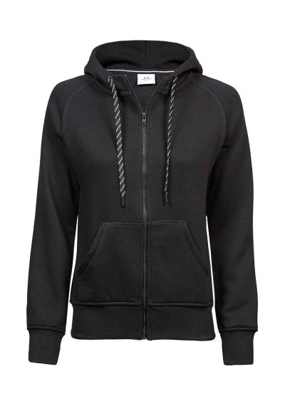 Tee Jays Ladies Fashion Zip Hooded Sweatshirt