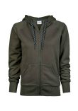 Tee Jays Ladies Fashion Zip Hooded Sweatshirt