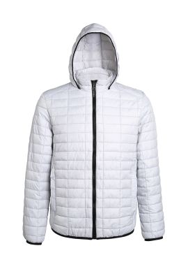2786 Honeycomb hooded jacket
