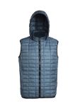 2786 Honeycomb hooded gilet