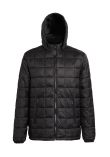2786 Box quilt hooded jacket
