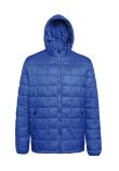 2786 Box quilt hooded jacket