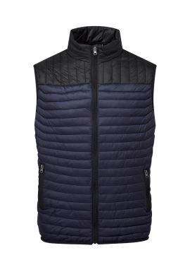 2786 Domain two-tone gilet