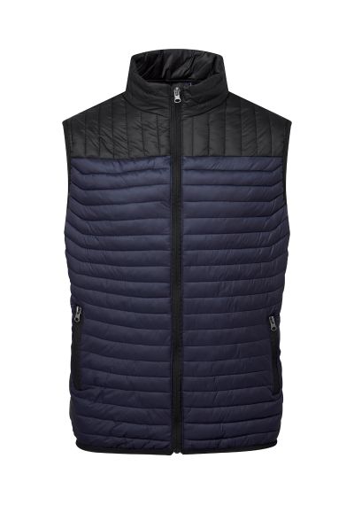 2786 Domain two-tone gilet