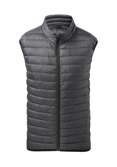 2786 Melange padded gilet