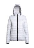 2786 Women's honeycomb hooded jacket