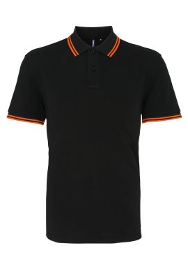 Asquith & Fox Men's classic fit tipped polo