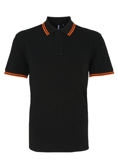 Asquith & Fox Men's classic fit tipped polo