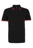 Asquith & Fox Men's classic fit tipped polo