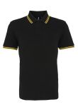 Asquith & Fox Men's classic fit tipped polo