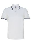 Asquith & Fox Men's classic fit tipped polo