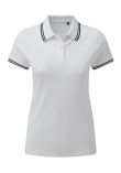 Asquith & Fox Women's classic fit tipped polo