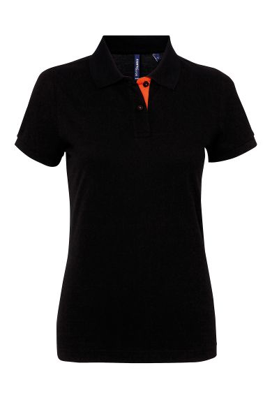 Asquith & Fox Women's contrast polo