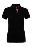 Asquith & Fox Women's contrast polo