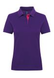 Asquith & Fox Women's contrast polo