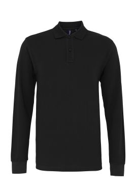 Asquith & Fox Men's classic fit long sleeved polo