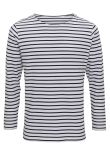 Asquith & Fox Men's Marinire coastal long sleeve tee