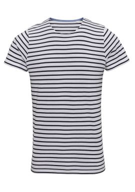 Asquith & Fox Men's Marinire coastal short sleeve tee