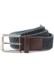 Asquith & Fox Men's vintage wash canvas belt