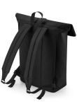 Bagbase Matte PU rolltop backpack
