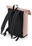 Bagbase Matte PU rolltop backpack